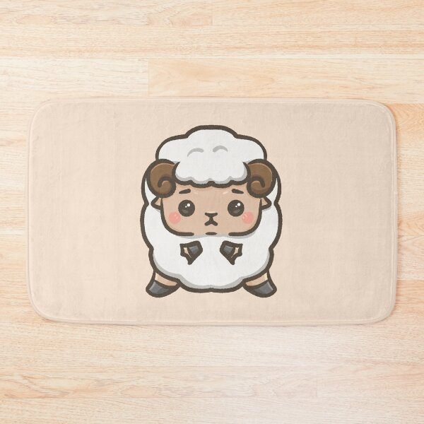 Item preview, Cute Little White Sheep  designed and sold by HappyDoodlen.