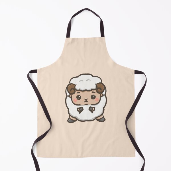 Item preview, Cute Little White Sheep designed and sold by HappyDoodlen.