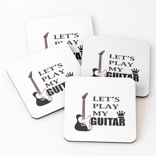 Item preview, Let's Play My Guitar - A Guitarist Quote designed and sold by TheGreedyCrypto.