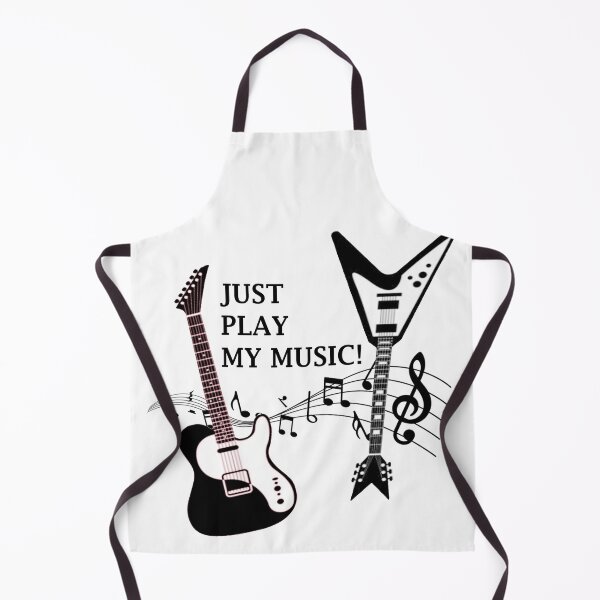 Item preview, Just Play My Music - A Guitarist Quote designed and sold by TheGreedyCrypto.