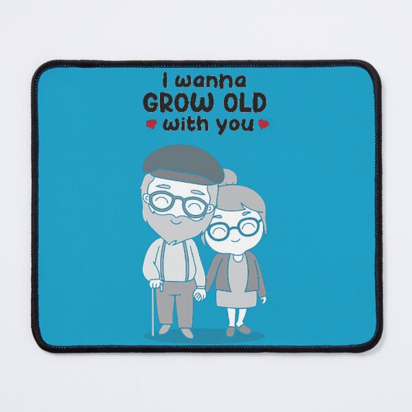 Item preview, i wanna grow old with you black designed and sold by ElizabellaCo.