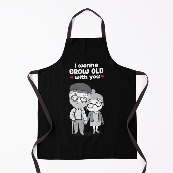 Item preview, i wanna grow old with you white designed and sold by ElizabellaCo.