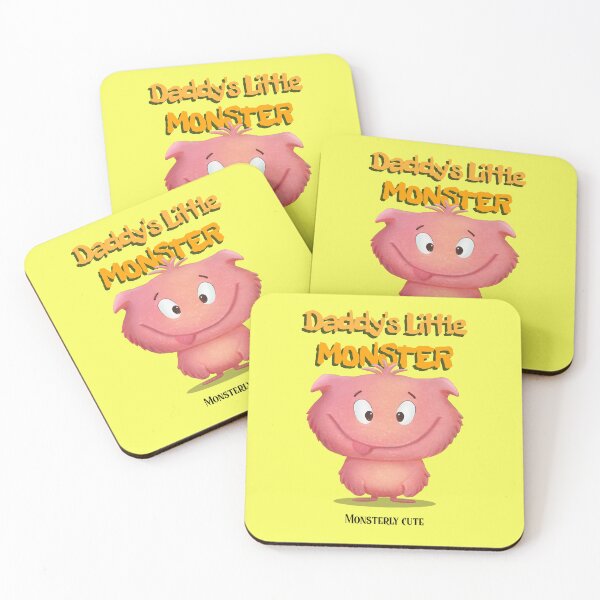 Item preview,  Daddy's Little Monster : Pink Monster designed and sold by Bright76.