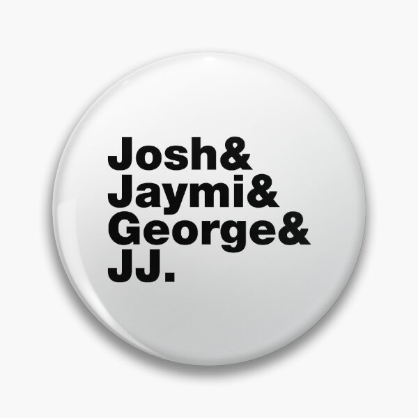 Artikelvorschau, Josh _amp_ Jaymi _amp_ George _amp_ JJ (schwarze Schrift) Ausgestattet entworfen und verkauft von ElizabellaCo.