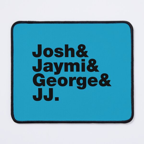 Item preview, Josh _amp_ Jaymi _amp_ George _amp_ JJ (black writing) Fitted designed and sold by ElizabellaCo.