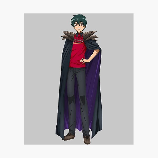 Hataraku Mao-sama! Sadao Maou Cosplay Costume