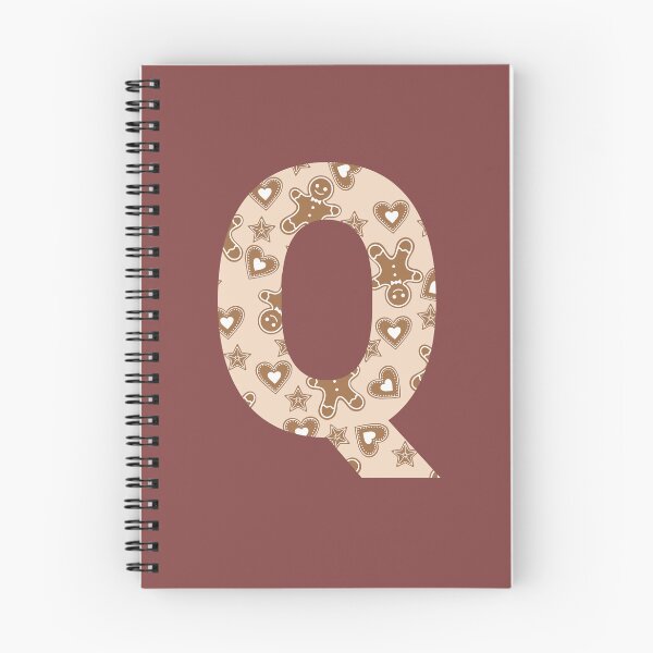 Item preview, Gingerbread Pattern Monogram Letter Q designed and sold by Coffee Lifestyle.