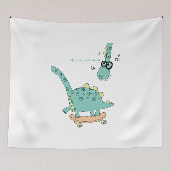 Item preview, Hi Hi Hi My Long Neck Friend  designed and sold by zoripet Store.