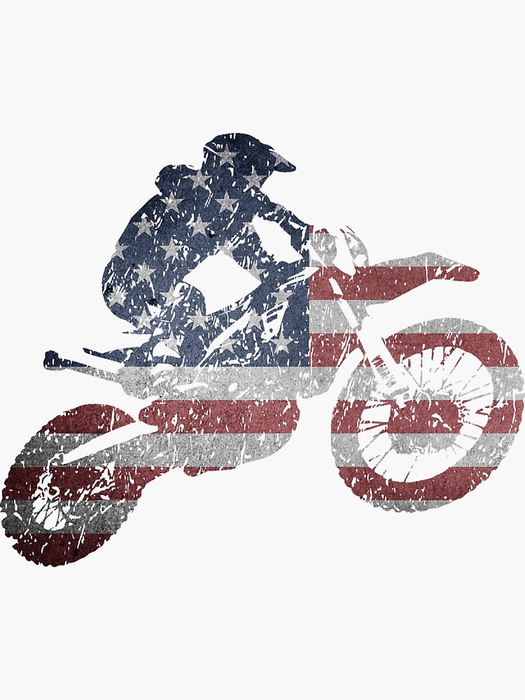 american flag dirt bike gear