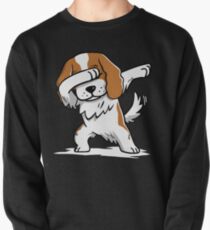 Dabbing Cavalier King Charles Spaniel Funny Pullover