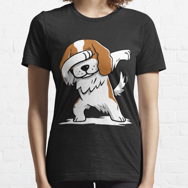 Dabbing Cavalier King Charles Spaniel Funny Essential T-Shirt
