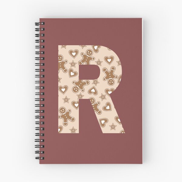 Item preview, Gingerbread Pattern Monogram Letter R designed and sold by Coffee Lifestyle.