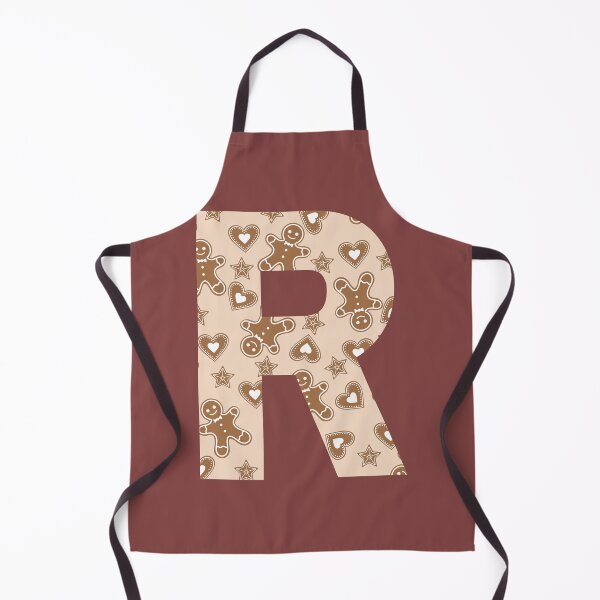Item preview, Gingerbread Pattern Monogram Letter R designed and sold by Coffee Lifestyle.