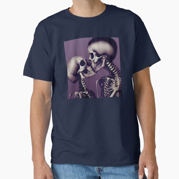 Kissing Skeletons 2 Classic T-Shirt