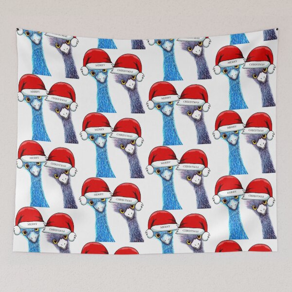 Item preview, Quirky Christmas Emus designed and sold by Linda Callaghan.