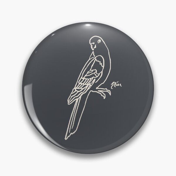 Item preview, Australian King Parrot-Off-White designed and sold by Lauren Elise Art.