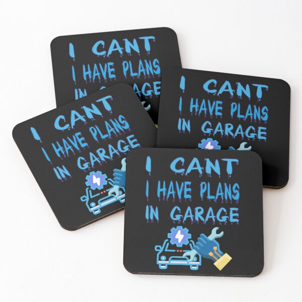 Item preview, Copy of I Can't I Have Plans In The Garage Fathers Day Car Mechanics designed and sold by ColourTrials.