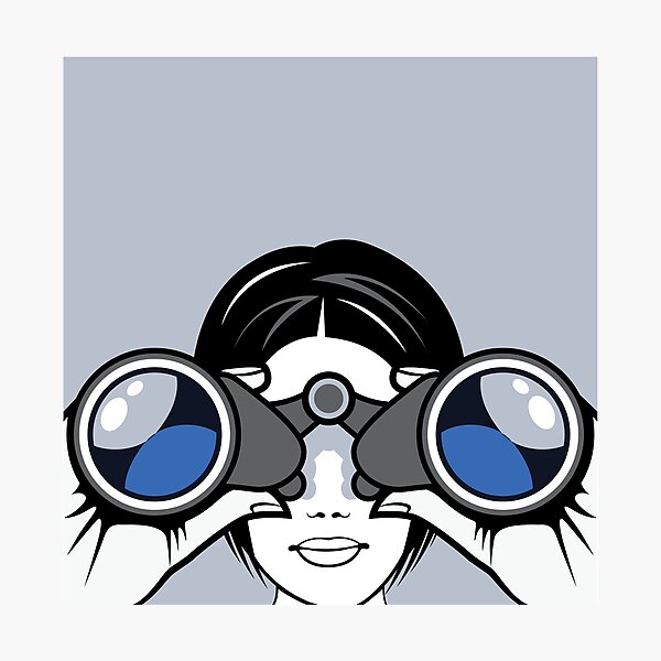Binoculars Photographic Print