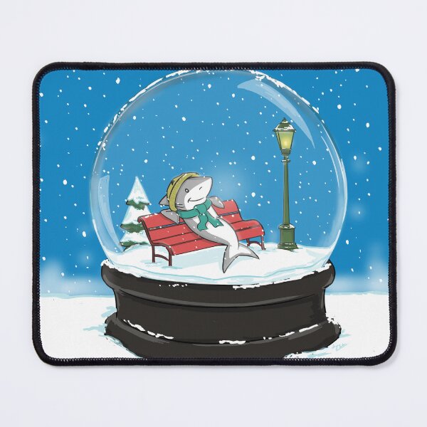 Item preview, Shark in a snow globe designed and sold by ohdakuwaqa.