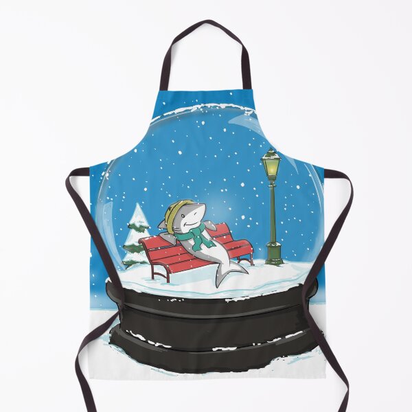 Item preview, Shark in a snow globe designed and sold by ohdakuwaqa.