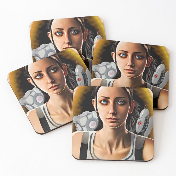 Item preview, Portal - Chell and friends designed and sold by AfroMatic.