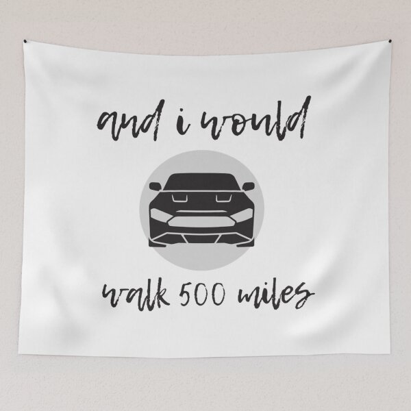 Item preview, And I would walk 500 miles - How I Met Your Mother   designed and sold by charm95.