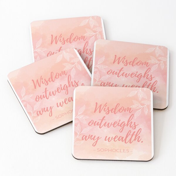 Item preview, Wisdom Outweighs Any Wealth designed and sold by MalcolmAndPark.