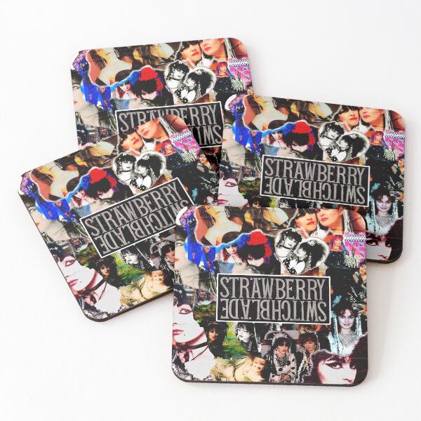Item preview, Strawberry Switchblade Collage Goth 80s designed and sold by Llamenba.