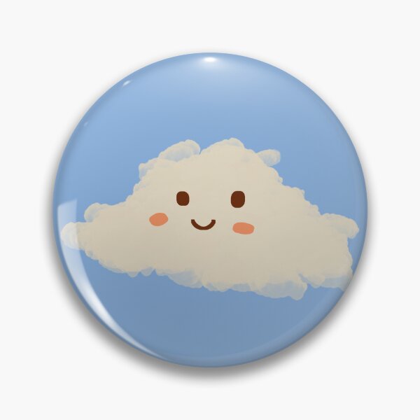 Item preview, The Cute Cloud.  designed and sold by HappyRandomArt.