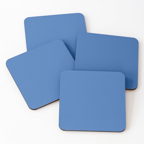 Item preview, Deep Palace Blue solid colour designed and sold by coverinlove.