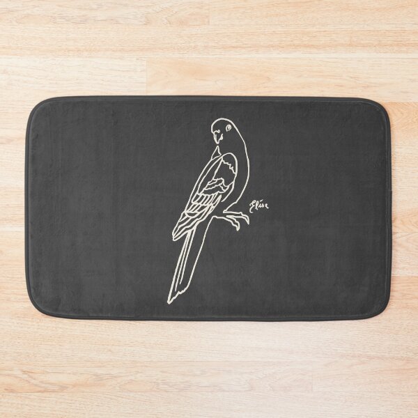 Item preview, Australian King Parrot-Off-White designed and sold by Lauren Elise Art.