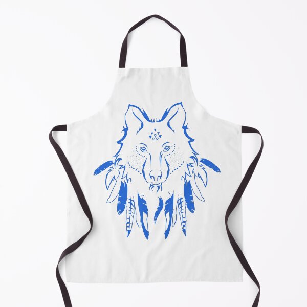 Item preview, Wolf Tribe Blue designed and sold by Barnissim.