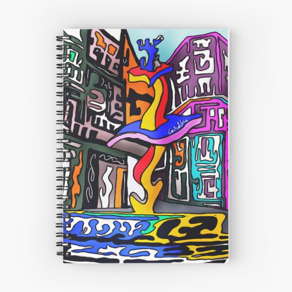 Item preview, Plaza do Ferro Ourense, Galician street paintings, Urban Sketchers Spain designed and sold by cachaldora.