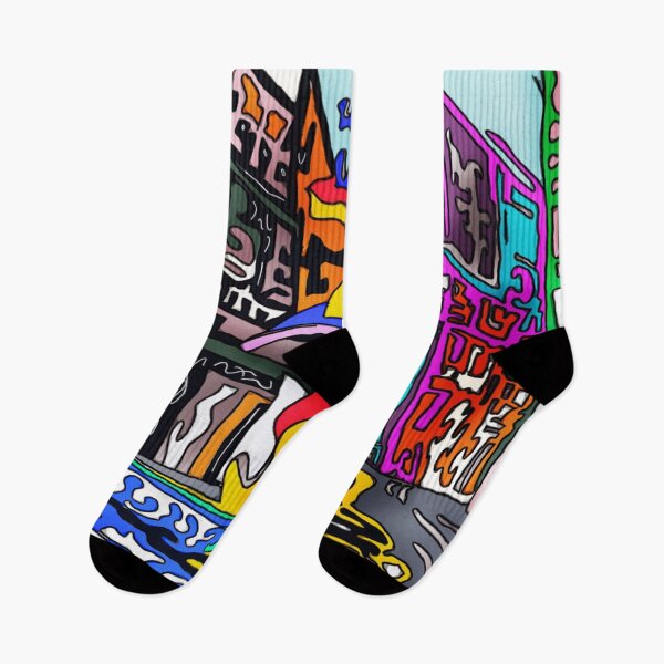 Item preview, Plaza do Ferro Ourense, Galician street paintings, Urban Sketchers Spain designed and sold by cachaldora.