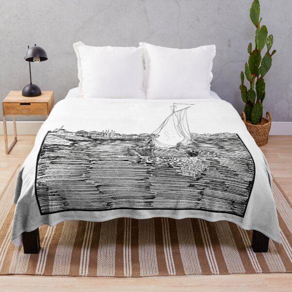 Item preview, Setting Sail Netherlands Travel Art designed and sold by Wall-Art-Sketch.