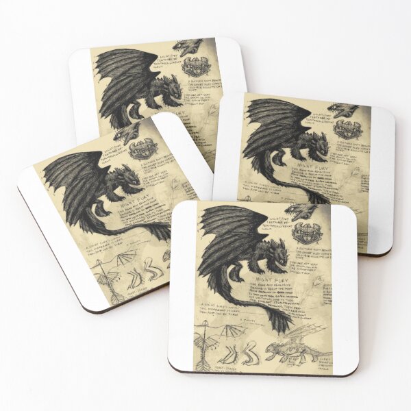 Item preview, Night Fury Dragon designed and sold by WisdomBySophie.