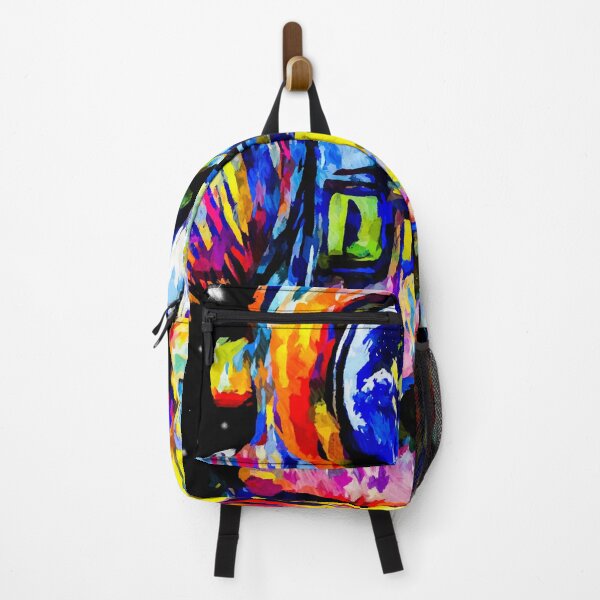 Item preview, Colorful astronaut abstract painting designed and sold by shrolts.