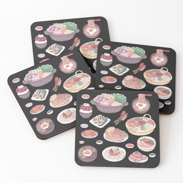 Item preview, Assorted Korean Food 4 designed and sold by Alicia Chee.