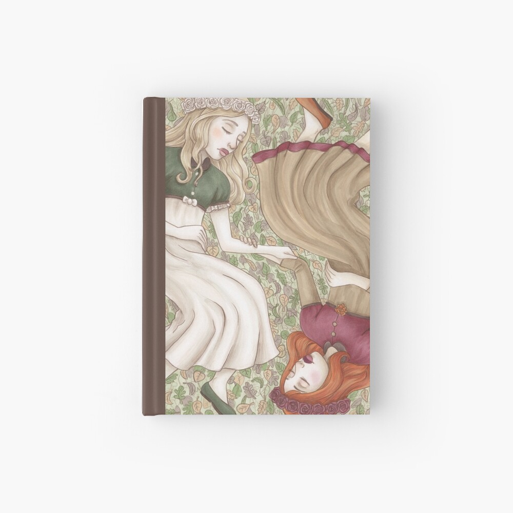 Snow White and Rose Red Hardcover Journal