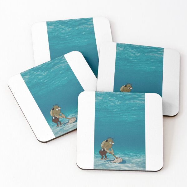 Item preview, Fred Mopping Floor designed and sold by WisdomBySophie.