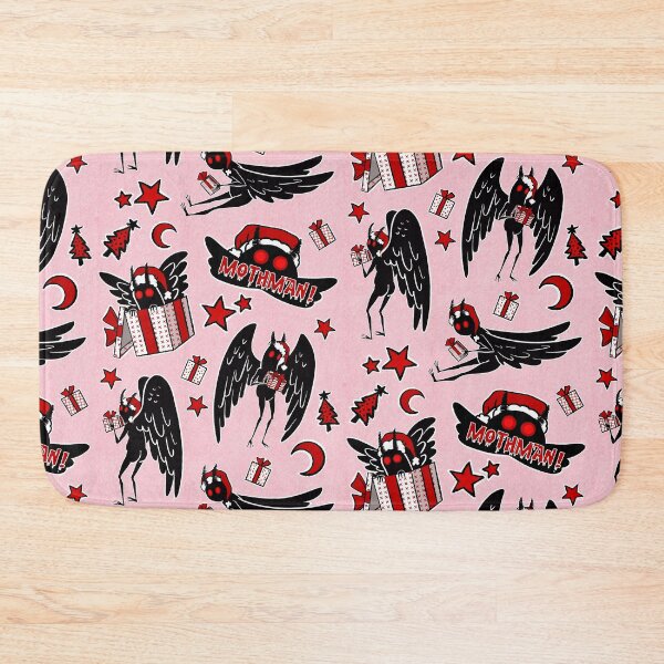 Item preview, Cryptid Christmas Mothman designed and sold by Holly Pierson.