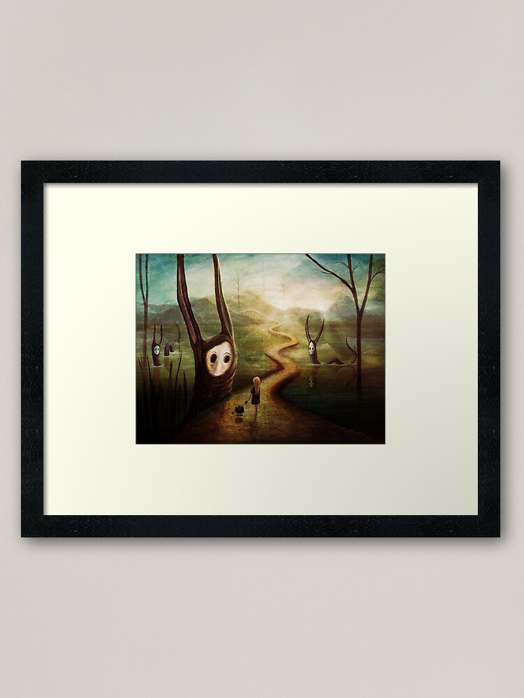 Alternate view of "May we pass by?" Framed Art Print