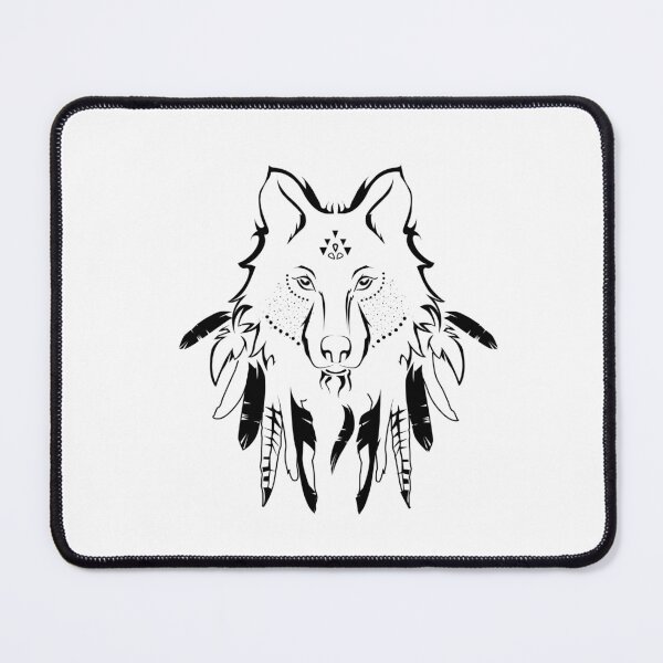 Item preview, Wolf Tribe Black designed and sold by Barnissim.