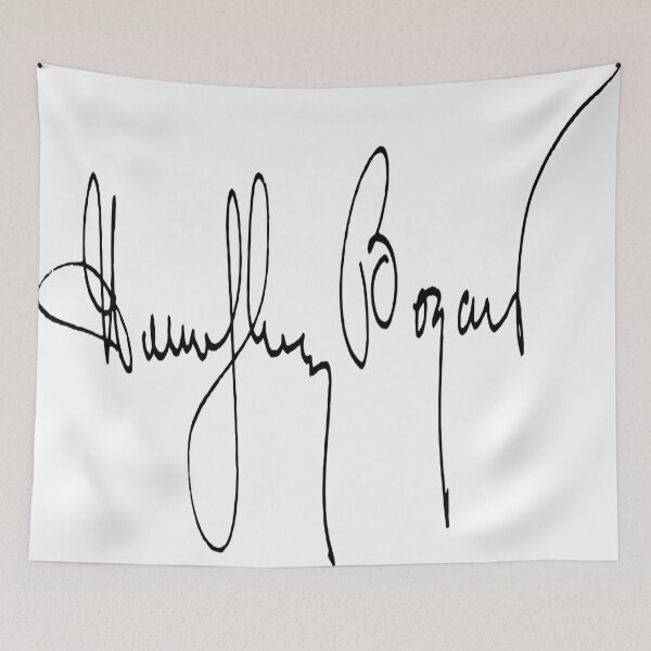 Item preview, Humphrey DeForest Bogart , signature designed and sold by Gentle40Winks.