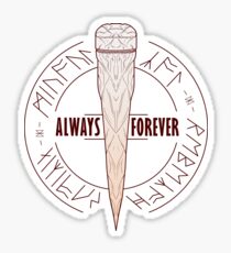 Always & Forever - White Oak Stake Sticker