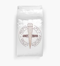 Always & Forever - White Oak Stake Duvet Cover