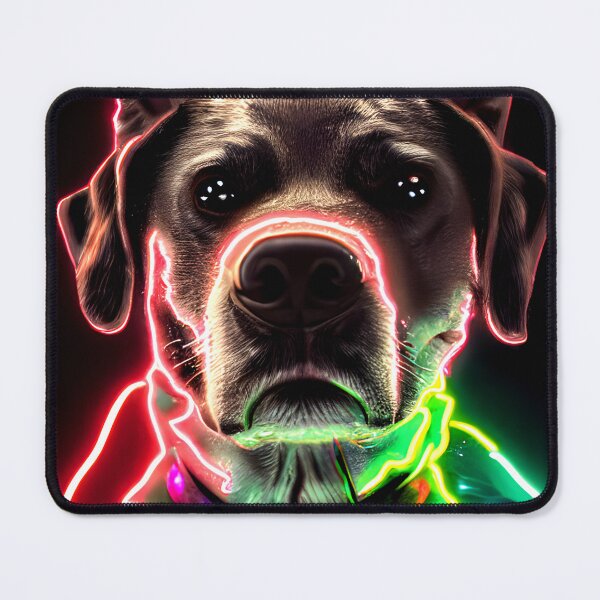 Item preview, Neon Light Dog Art designed and sold by supeart.