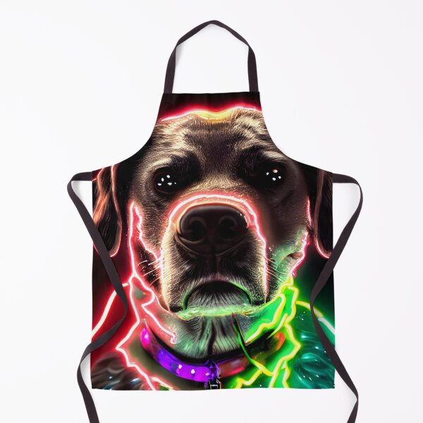 Item preview, Neon Light Dog Art designed and sold by supeart.