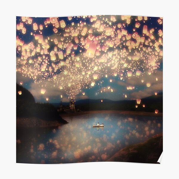 Wish Lanterns for Love Poster