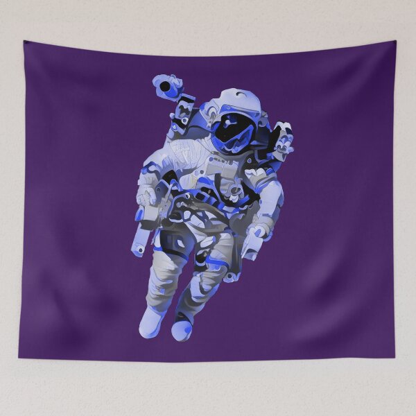 Item preview, Blue Astronaut Spacewalk designed and sold by AintJames.
